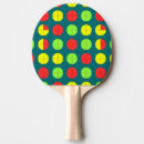 Recherche de vert rouge raquettes ping pong Motif