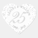Recherche de 25 ans mariage autocollants Couple