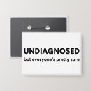 Zoek naar autisme buttons Neurodiversiteit