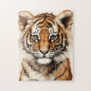 Recherche de de tigre puzzles Bébé
