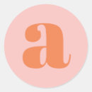 Recherche de pastel autocollants Monogramme