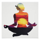 Recherche de meditation pose posters Yoga