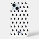Recherche de chat noir et blanc iphone coques Anniversaire