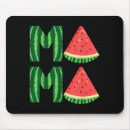 Recherche de pastèque mignonne tapis souris Fruit