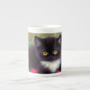 Recherche de tuxedo tasses Chat noir et blanc