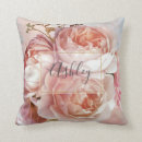 Zoek naar mooie bloemen kussens Roze