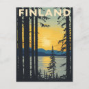 Recherche de la finlande cartes postales Coucher de soleil
