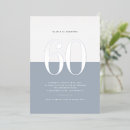 Recherche de argent bleu invitations Minimaliste