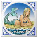 Recherche de sirènes de mer carreaux Océan