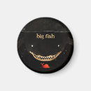 Recherche de poisson rouge magnets Noir