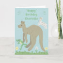 Recherche de kangourou anniversaire cartes Animaux