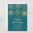 Recherche de étincelles anniversaire invitations Glamour