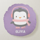 Recherche de pingouin mignon coussins Hiver