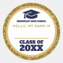 Zoek naar naamplaatje stickers School