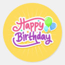 Recherche de joyeux anniversaire autocollants Spécial