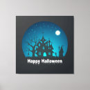 Recherche de hanté impressions sur toile Pleine lune