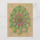 Recherche de oeufs plat cartes postales Coloré