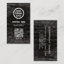 Recherche de bois noir cartes visite Code qr