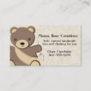 Recherche de nounours cartes visite Pour elle
