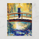 Recherche de peintures impressionnistes cartes postales Chat