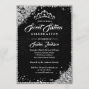 Recherche de diadème de diamant invitations Seize ans