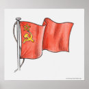 Recherche de drapeau soviétique posters Rouge