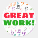 Recherche de notes musicales autocollants Teacher
