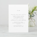 Recherche de tradition invitations Minimaliste