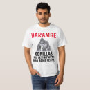 Recherche de harambe gorilla tshirts Zoo