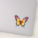 Recherche de beau papillon autocollants Insecte