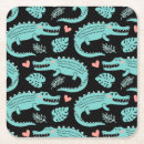 Zoek naar krokodillen onderzetters Naadloos