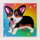 Recherche de chien drôle puzzles Corgi