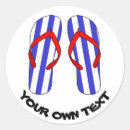 Recherche de flip flop autocollants Vacances