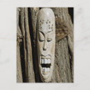 Recherche de masques africains cartes postales Afrique
