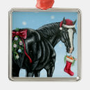 Recherche de chevaux de clydesdale ornements Noël