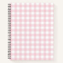 Zoek naar roze wit notitieboeken Gingham