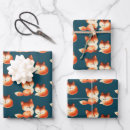 Recherche de petit renard papier cadeau Faune