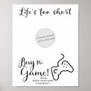 Recherche de la vie trop courte posters Typographie