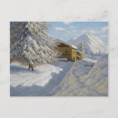 Zoek naar vintage winter briefkaarten Landschap