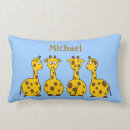 Recherche de dessin de girafe coussins Mignon