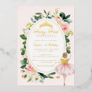 Recherche de fairy 1ans anniversaire invitations Rose