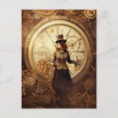 Recherche de steampunk vintage cartes postales Victorien