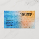 Recherche de science cartes visite Motif