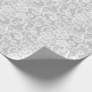 Recherche de dentelle blanche papier cadeau Élégant