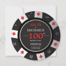 Recherche de poker party invitations D'anniversaire