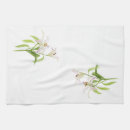 Recherche de fleur lis cuisine linges Blanc