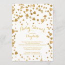Recherche de gold heart invitations Élégant