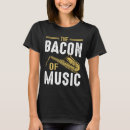 Recherche de saxaphone tshirts Bacon