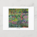 Recherche de iris jardin par giverny cartes postales Paysage