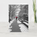 Recherche de parapluie rouge vœux cartes Neige